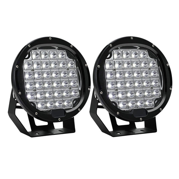 Giantz Pair LED Driving Lights 9 Inch Flood Spot Lights Car Truck SUV 12V 24V - RnR Galore