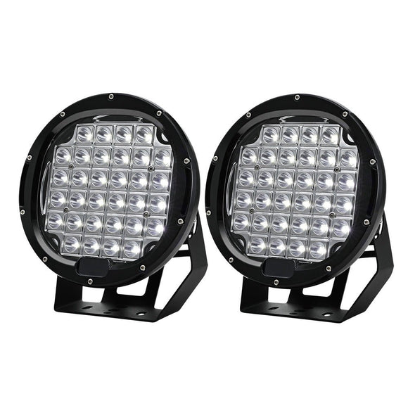 Giantz Pair LED Driving Lights 9 Inch Flood Spot Lights Car Truck SUV 12V 24V - RnR Galore