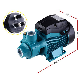 Giantz Peripheral Water Pump Clean Garden Farm Rain Tank Irrigation Electric QB60 - RnR Galore