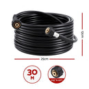 Giantz Pressure Washer Hose 30M 5800PSI Power Replacement Extension 1/4'' Quick Connect - RnR Galore