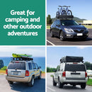 Giantz Universal Car Roof Rack Basket Luggage Vehicle Cargo Carrier 160cm Black - RnR Galore