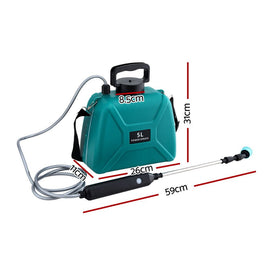 Giantz Weed Sprayer Garden Sprayer USB Charging Electric Shoulder Sprayer 5L - RnR Galore