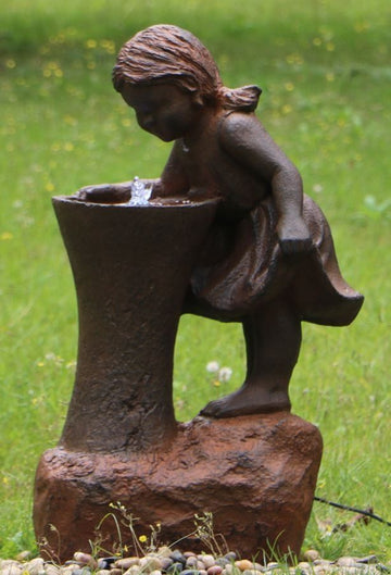 Girl at Water Fountain - RnR Galore