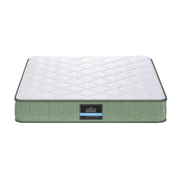 Giselle 25cm Memory Foam Mattress Dual Layer Zipper Cover Cool Charcoal Foam Mattresses Double - RnR Galore