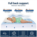 Giselle 5cm Mattress Topper Pillowtop toppers Double - Sided King Single - RnR Galore