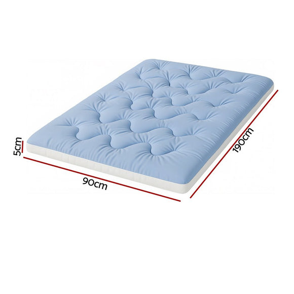 Giselle 5cm Mattress Topper Pillowtop toppers Double - Sided Single - RnR Galore