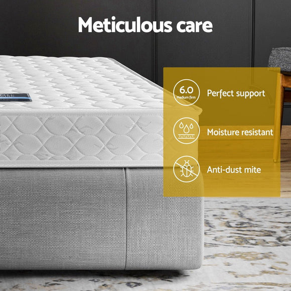 Giselle Bedding 13cm Mattress Tight Top King Single - RnR Galore