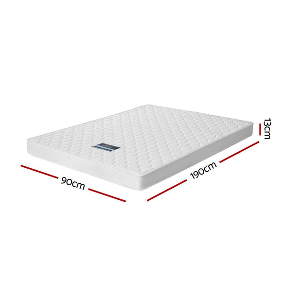 Giselle Bedding 13cm Mattress Tight Top Single - RnR Galore