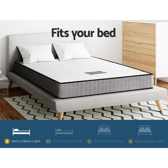 Giselle Bedding 13cm Mattress Tight Top Single - RnR Galore