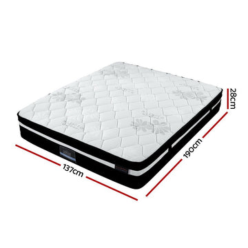 Giselle Bedding 28cm Mattress Super Firm Double - RnR Galore