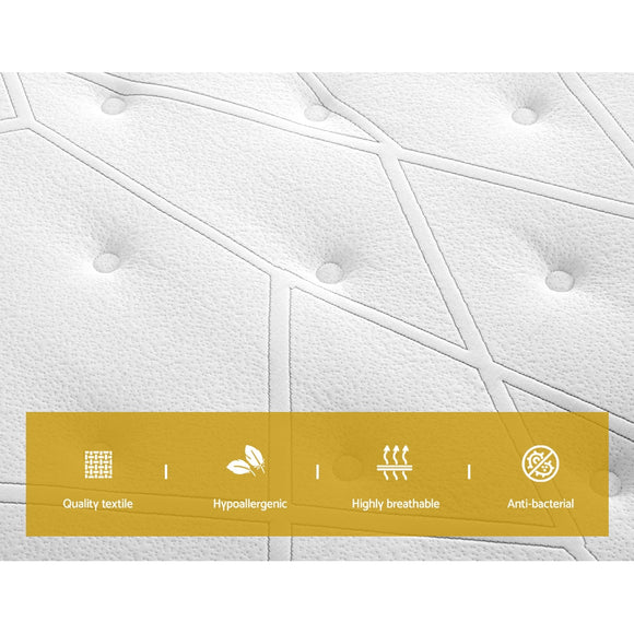 Giselle Bedding 32cm Mattress Euro Top Double - RnR Galore