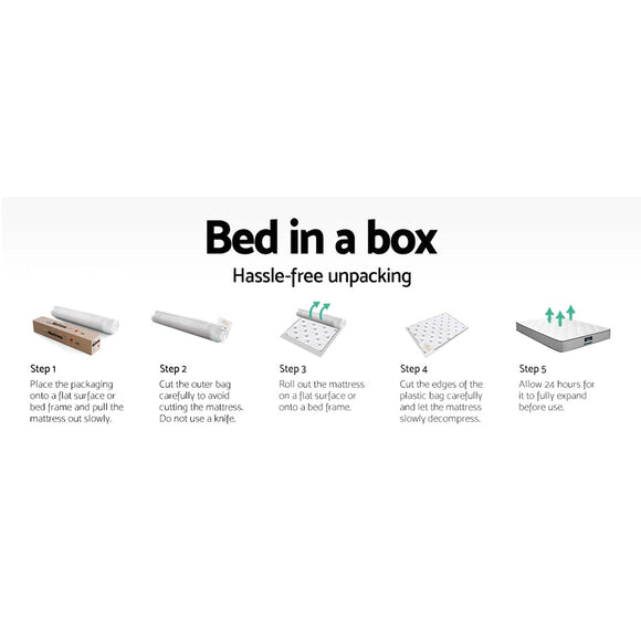Giselle Bedding 32cm Mattress Euro Top King - RnR Galore