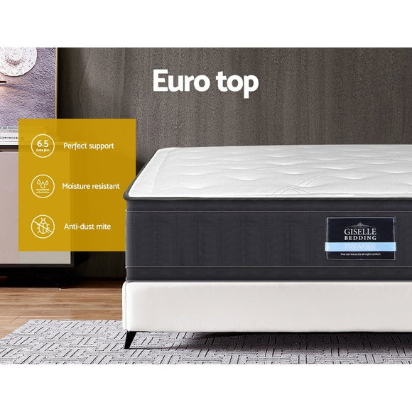 Giselle Bedding 32cm Mattress Euro Top Queen - RnR Galore