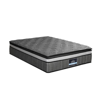 Giselle Bedding 34cm Mattress Double Layer Pocket Spring Queen - RnR Galore