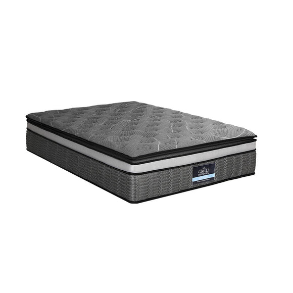 Giselle Bedding 34cm Mattress Double Layer Pocket Spring Queen - RnR Galore
