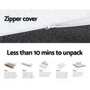 Giselle Bedding Memory Foam Mattress Bed Cool Gel Non Spring 15cm Single - RnR Galore