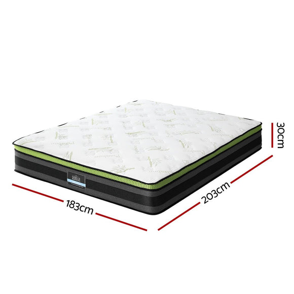 Giselle Mattress Cool Gel Foam 30cm King - RnR Galore