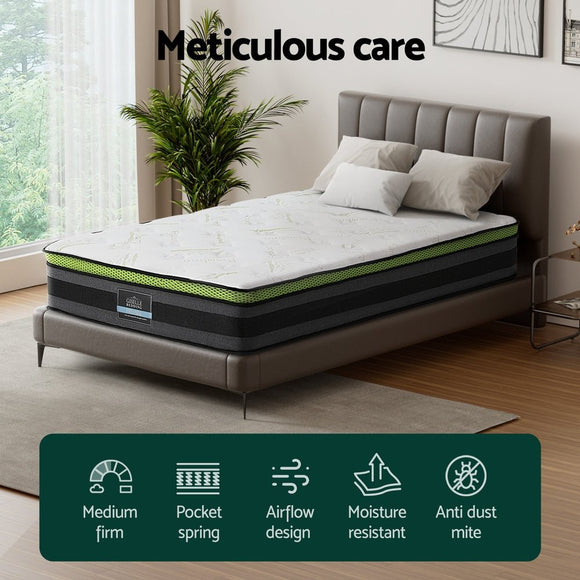 Giselle Mattress Cool Gel Foam 30cm King Single - RnR Galore