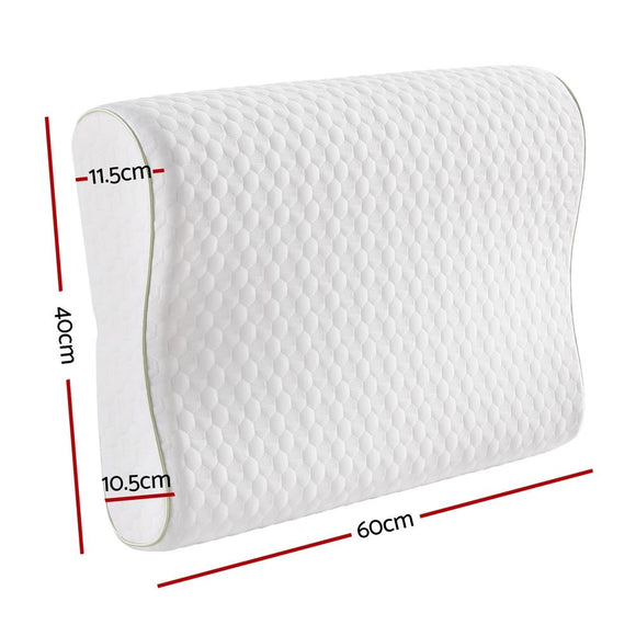 Giselle Memory Foam Pillow Contour Neck - RnR Galore