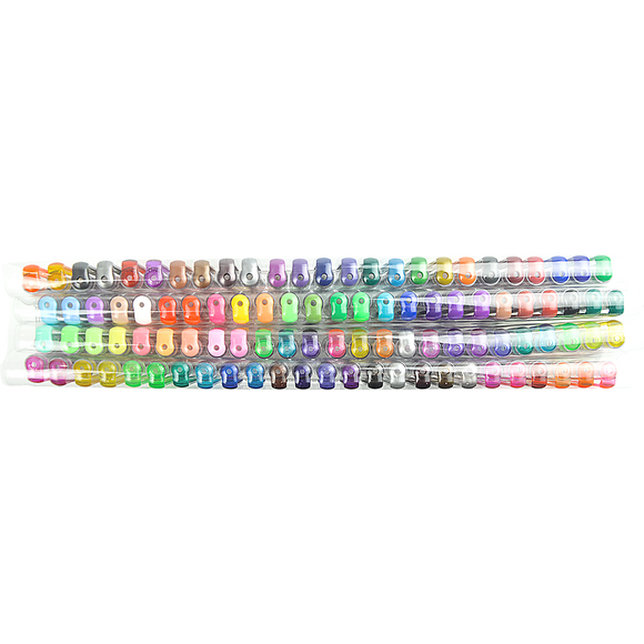 Glitter Gel Pens (100 pack) with 2.5X More Ink - Craft, Kids & Adult Colouring - RnR Galore