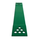 Golf Beer Pong Game Toy Set Green Golf Putting Matt with 2 Putters, 6 Balls - RnR Galore