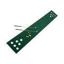 Golf Beer Pong Game Toy Set Green Golf Putting Matt with 2 Putters, 6 Balls - RnR Galore