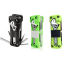 Green Compact 16 - in - 1 Bicycle & Motorcycle Repair Multi - Tool with Adjustable Wrench & Socket Set - RnR Galore