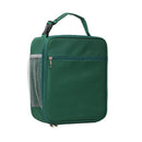 Green Insulated Lunch Bag with Shoulder Strap - Portable & Large Capacity Thermal Bento Tote - RnR Galore