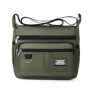 Green Men's Waterproof Oxford Cloth Crossbody Bag - Durable Anti - Theft Shoulder Backpack for Business, Travel & 10 - inch Tablet - RnR Galore