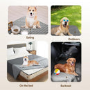 Grey 2 - Sided Waterproof Pet Sofa Cover - Dog Bed Protector Blanket for Furniture, Couches & Car Seats (75x180cm, Machine Washable) - RnR Galore