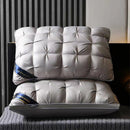 Grey Luxury Adjustable Bed Pillow Set (2 - Pack) - Hotel Quality Down Alternative for Ultimate Neck Support & Comfort - RnR Galore