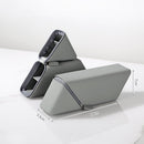 Grey Transforming Silicone Pencil Case - Stand - Up Pen Holder & Stationery Organizer - RnR Galore