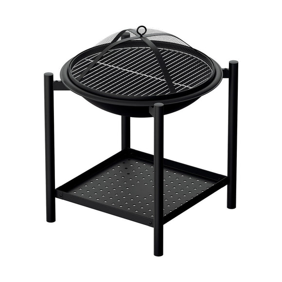 Grillz Fire Pit BBQ Grill 2 - in - 1 Outdoor - RnR Galore