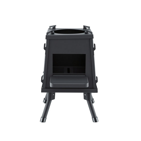 Grillz Fire Pit BBQ Portable Outdoor Fireplace Metal Camping Stove for Boiling Water, BBQ, Picnics - RnR Galore