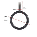 Gymnastic Rings – Adjustable Exercise Training Rings for Home & CrossFit Workouts - RnR Galore