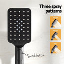 Handheld Shower Head Holder 3.1'' High Pressure Black - RnR Galore