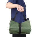 Heavy - Duty Canvas Tool Roll Up Bag & Organizer Tote - Multi - Pocket Wrench & Tool Pouch(Khaki) - RnR Galore