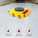 Heavy Duty Machine Dolly Skate Machinery Roller Mover Cargo Trolley 6T - RnR Galore