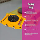Heavy Duty Machine Dolly Skate Machinery Roller Mover Cargo Trolley 6T - RnR Galore