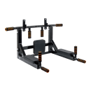 Heavy Duty Wall Mounted Power Station Pull Up Dip Knee Raise Bar - RnR Galore