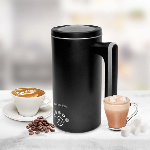 Hot & Cold Milk Frother, 5 Modes for Foam, Warming & Frothing Milk - RnR Galore