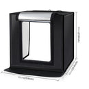 Hridz 60cm Light Box Bi - Colour Photography Portable Photo Studio Shooting Tent with 6 PVC Backdrops - RnR Galore