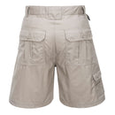 HUSKI Mens Cargo Shorts Work Casual Workwear - Bone - 3XL (107cm Waist) - RnR Galore