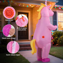 Inflatable Unicorn Costume Adult Suit Blow Up Party Fancy Dress Halloween Cosplay - RnR Galore