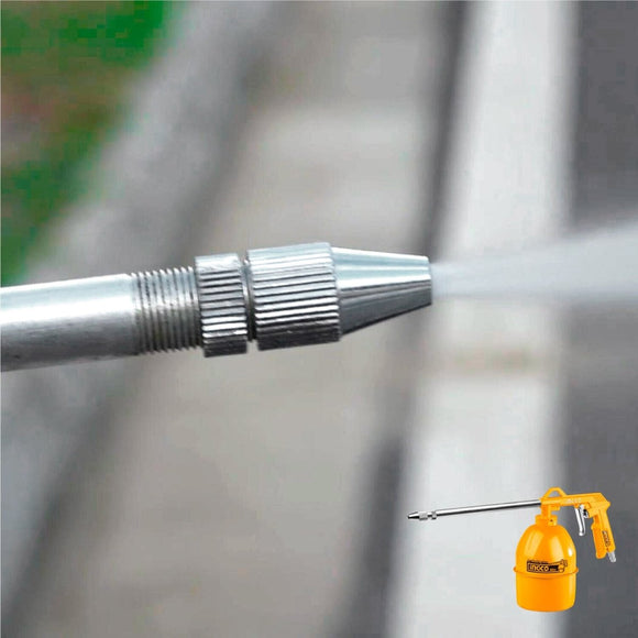 Ingco 5Pc Compessor Air Tool Set Paint Sprayer Air Blower Wash Tyre Inflating 5M Hose - RnR Galore