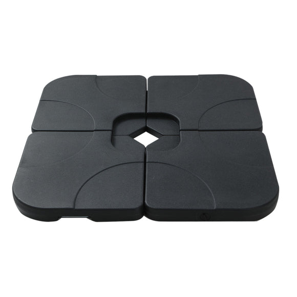 Instahut Outdoor Umbrella Base 50cm 4 Plates Stand Pod Cantilever - RnR Galore