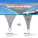 Instahut Waterproof Shade Sail Shade cloth 220GSM Canopy 3x5m - RnR Galore