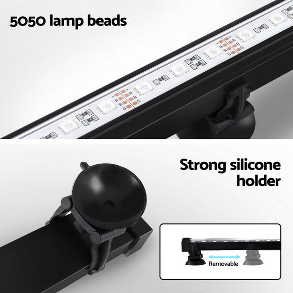 i.Pet Aquarium Light Submersible 67CM Air Bubble LED Light - RnR Galore