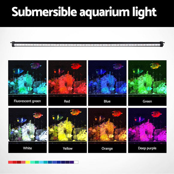 i.Pet Aquarium Light Submersible 88CM Air Bubble LED Light - RnR Galore