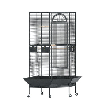 i.Pet Bird Cage Large Jumbo Aviary Budgie Perch Cage Parrot Stand Wheels Corner - RnR Galore
